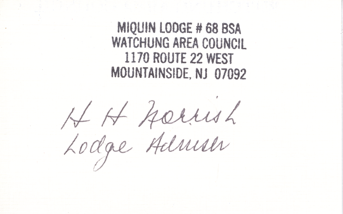 Watchung Area SA-5