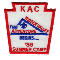 Hidden Valley Scout Reservation eX1988-1