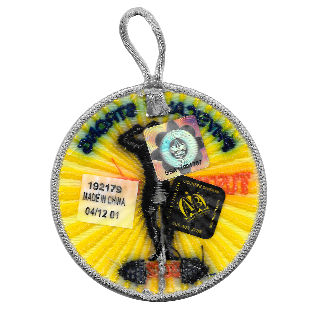 Tuscarora Scout Reservation (1973-Current) eR2012-4 (back)