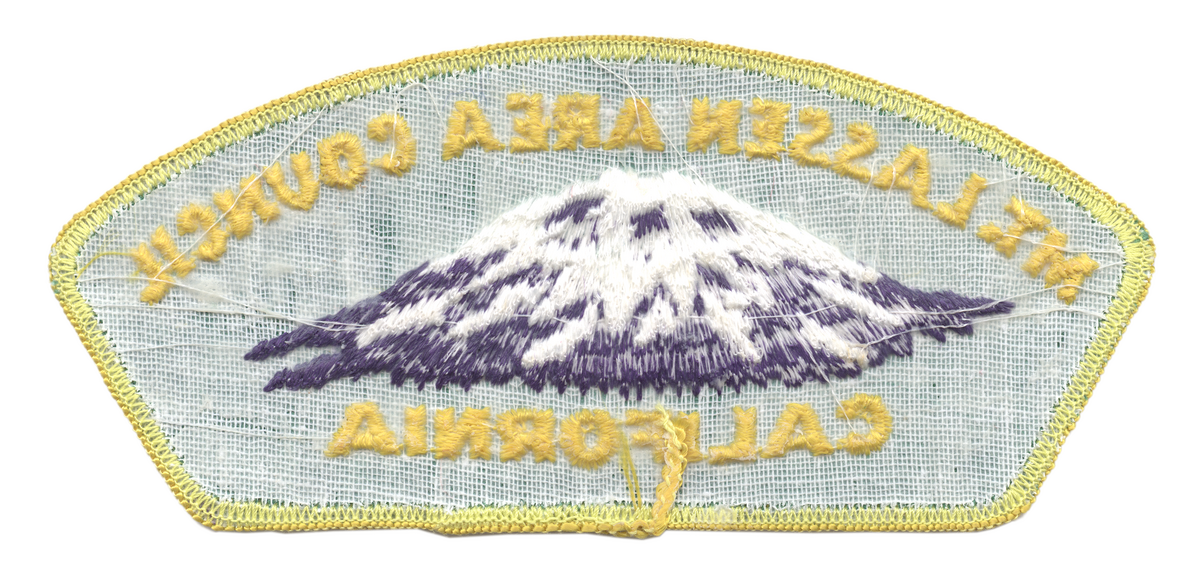 Mount Lassen Area T-1 (back)