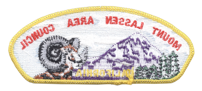 Mount Lassen Area SU-18 (back)