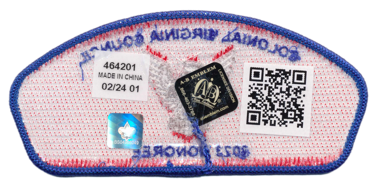 Colonial Virginia SA-79 (back)