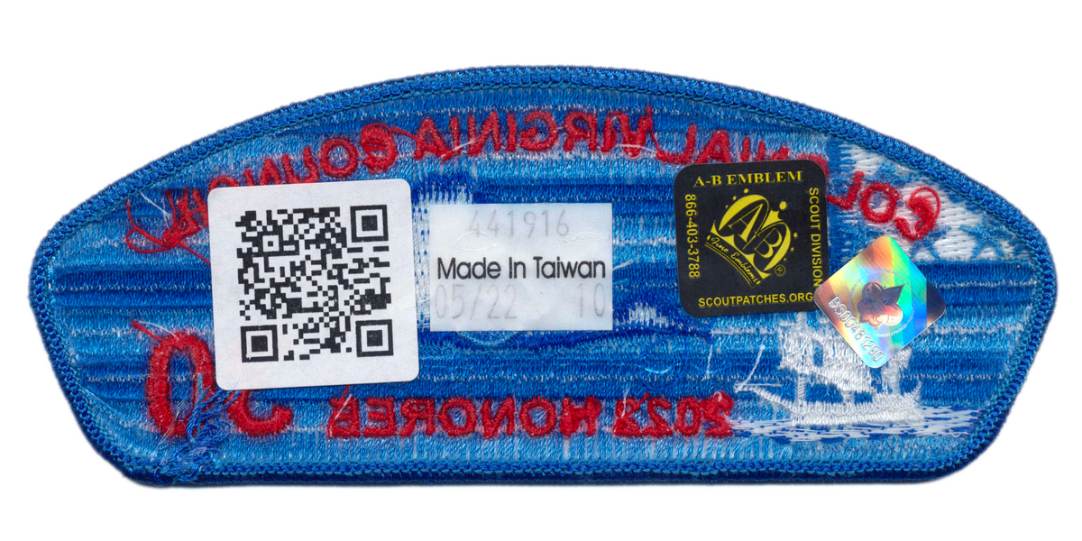 Colonial Virginia SA-70 (back)