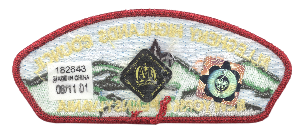 Allegheny Highlands S-104 (back)