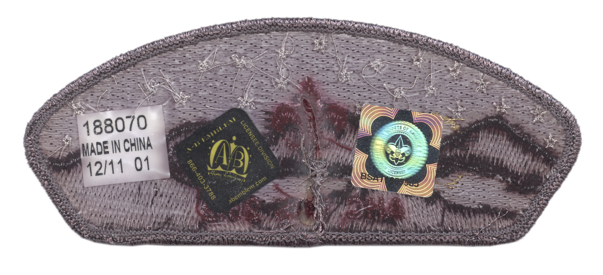 Allegheny Highlands SA-109 (back)
