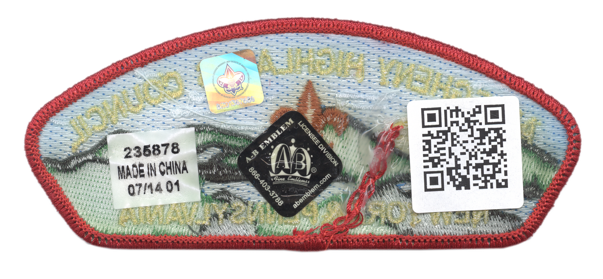Allegheny Highlands S-141 (back)
