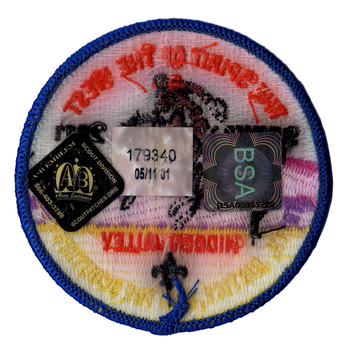 Hidden Valley Scout Reservation eX2011-2 (back)