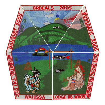 Wahissa 2005 Event Patches Set