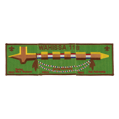 Wahissa 1993 Event Patches set