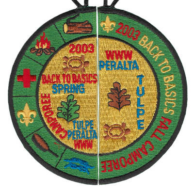 Achewon Tulpe Village 2003 Camporee Set (Spring and Fall)