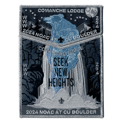 Comanche 2024 NOAC - Silver Mylar Border Set