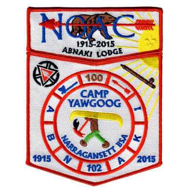 Abnaki 2015 Centennial Camp Yawgoog Set