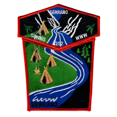 Serrano 2002 NOAC - Red Border Serrano Chapter Set