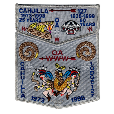 Cahuilla 25th Anniversary - Silver Mylar Set
