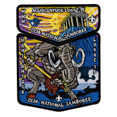 Mahicantuck  2026 National Jamboree - Black Border