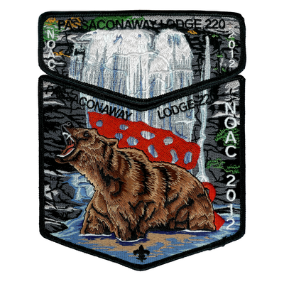 Passaconaway 2012 NOAC - Black Border Set