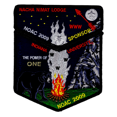 Nacha Nimat 2009 NOAC - Black Mylar Border - Fundraiser Set