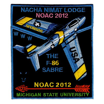 Nacha Nimat 2012 NOAC - Blue Bordered Set