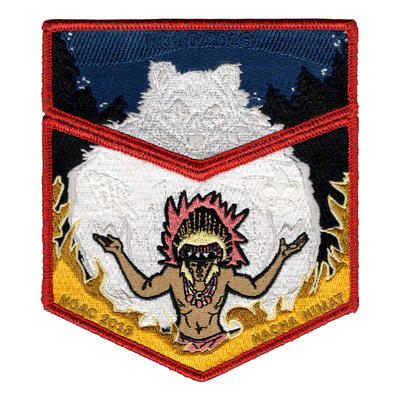 Nacha Nimat 2018 NOAC - Delegate Set (Tan Flames)