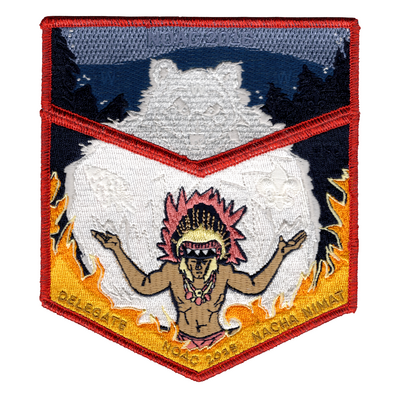 Nacha Nimat 2018 NOAC - Delegate Set (Orange Flames)