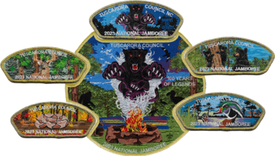 Tuscarora 2023 National Jamboree "Thank You" Set