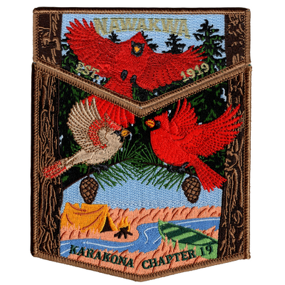 Karakona Chapter #19 2026 Standard issue flap/chapter 19 chevron set