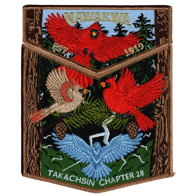 Takachsin Chapter #28 2026 Standard issue flap/chapter 28 chevron set