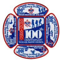 Cascade Pacific Council 100th Anniversary - Red Border Set issue set image