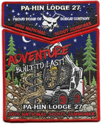 Pa-Hin 2026 National Jamboree Fundraising Bobcat Set