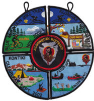 2002-2003 Algonquin District Activity Patch Set issue set image